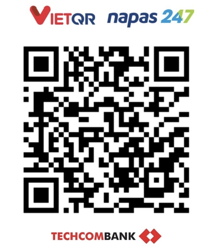Mã QR VietQR chuyển khoản Techcombank cho khóa học AI4E